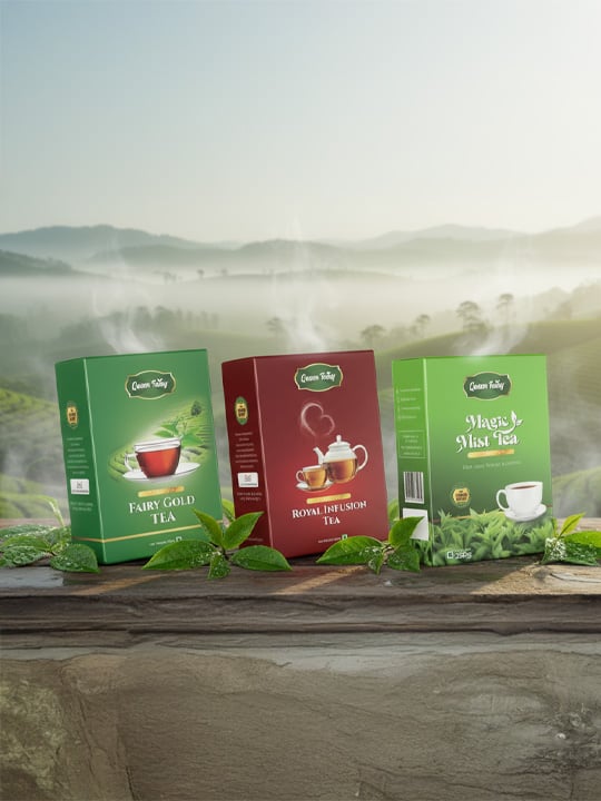 Queen Fairy Tea powders