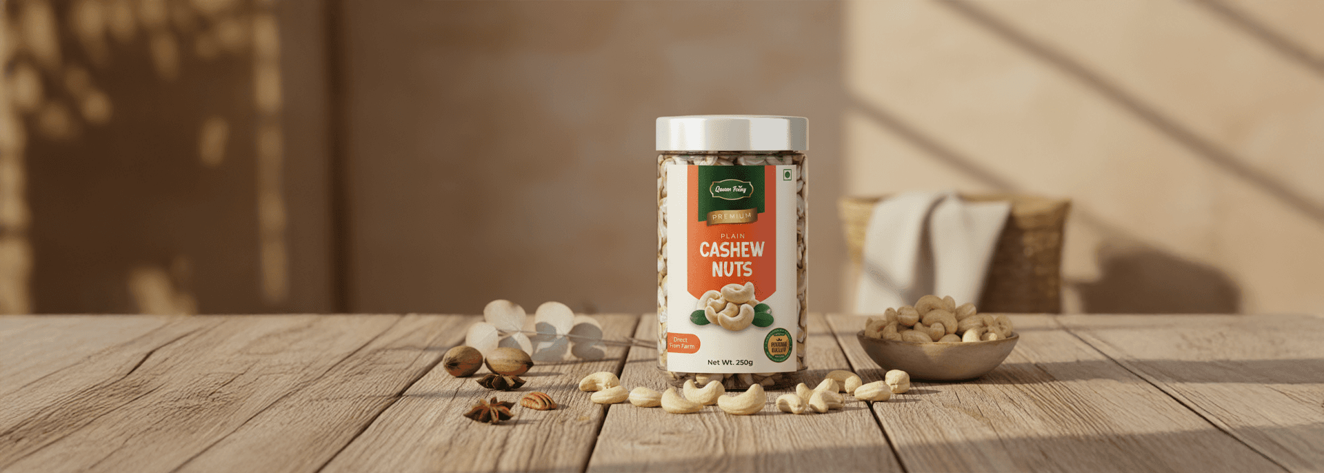 Premium Plain Cashew Nuts